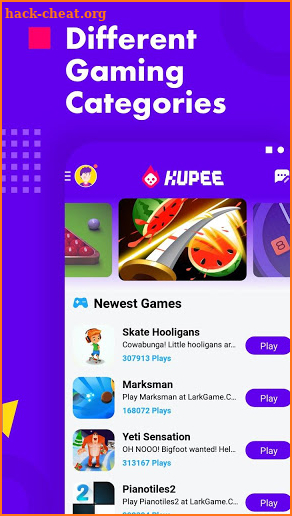 Kupee: Multiple Gaming Hub screenshot