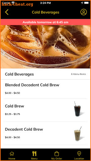 Kups Coffee & Ice Cream screenshot