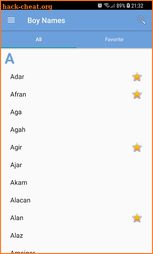 Kurdish First Names screenshot