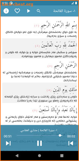 Kurdish Quran Offline screenshot