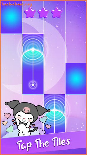 Kuromi and Melody Piano Game screenshot