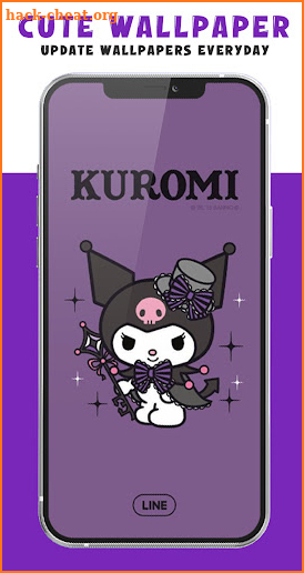 Kuromi Cute Wallpaper HD screenshot