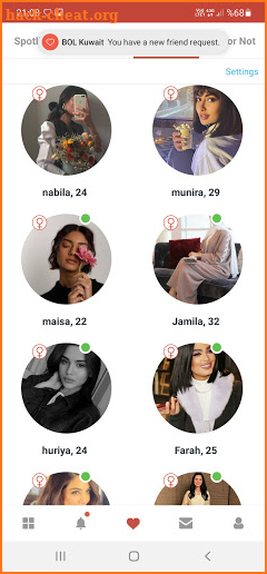 Kuwait Dating Site - BOL screenshot