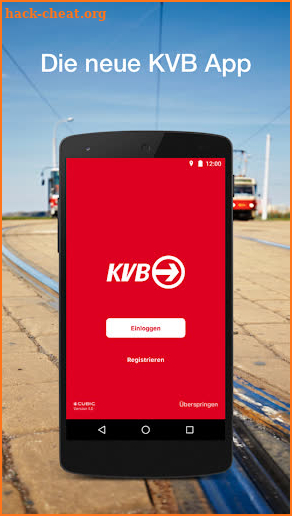 KVB-App screenshot