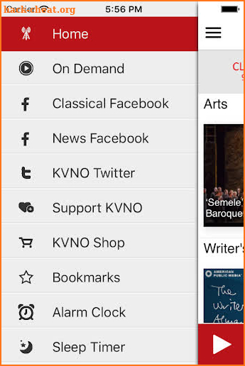 KVNO Public Radio App screenshot