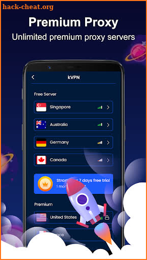 kVPN - Proxy Servers Master screenshot