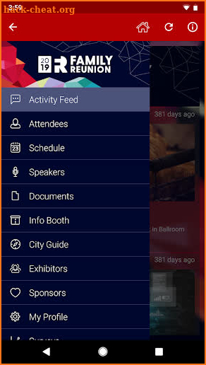 KW Events screenshot