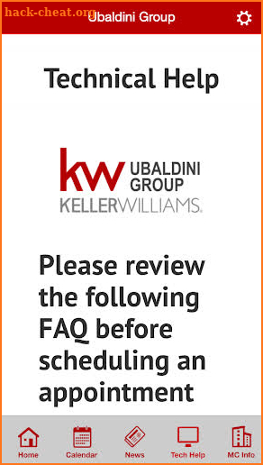 KW Ubaldini Group screenshot