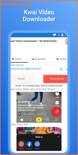 Kwai Video Downloader screenshot