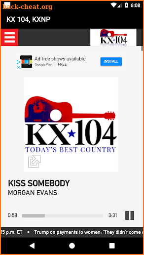 KX 104, KXNP screenshot