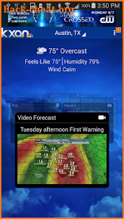 KXAN Weather screenshot
