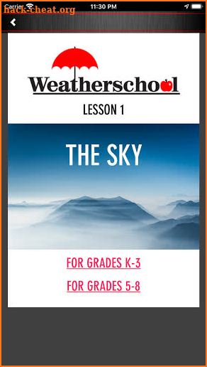 KY3 Weatherschool screenshot