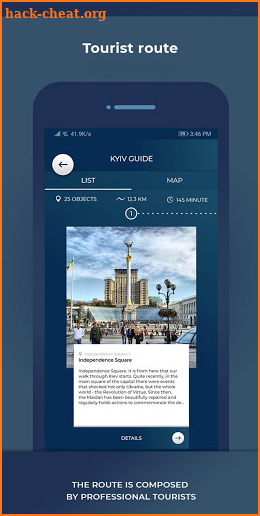 Kyiv guide and travel screenshot