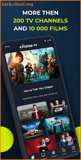 Kyivstar TV: HD movies, cartoons, TV series online screenshot