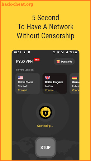 Kylo Vpn - Fast & Safe screenshot