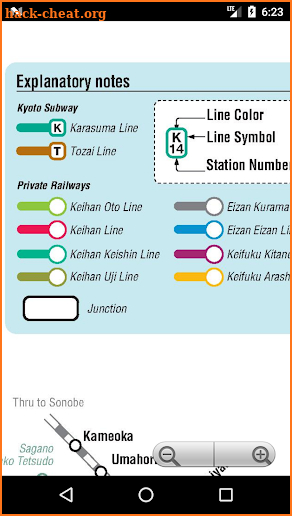 Kyoto Metro Map Free Offline 2018 screenshot