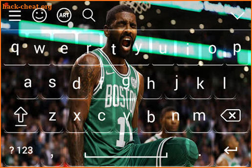 Kyrie Irving keyboard Emoji screenshot