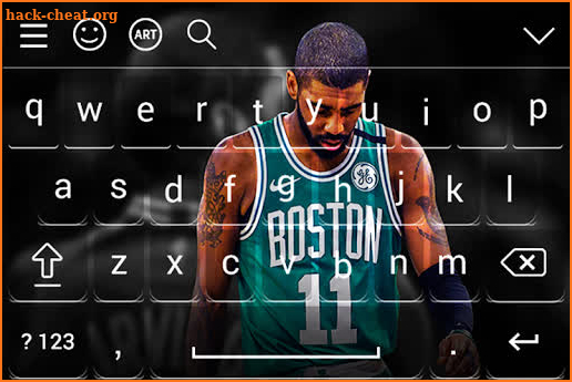 Kyrie Irving keyboard Emoji screenshot