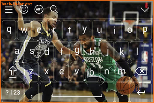 Kyrie Irving Keyboard Theme 2019 screenshot