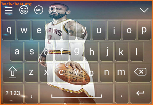 Kyrie Keyboard Theme 4K screenshot