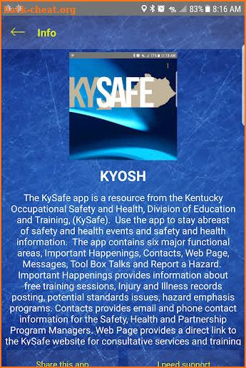 KySafe screenshot