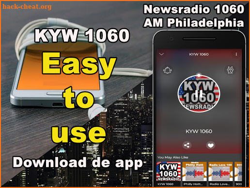 KYW 1060 Newsradio 1060 AM Philadelphia App screenshot