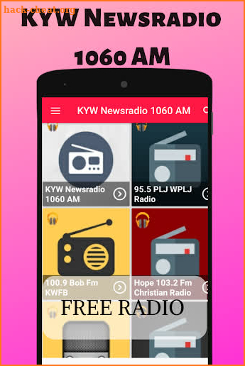 KYW Newsradio 1060 AM Philadelphia Online Radio HD screenshot