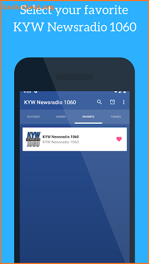 KYW Newsradio 1060 Philadelphia screenshot