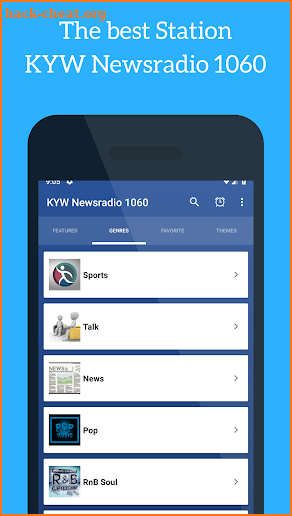 KYW Newsradio 1060 Philadelphia screenshot