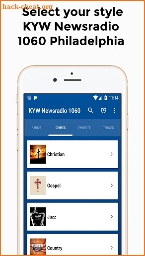 KYW Newsradio 1060 Philadelphia AM Radio Station screenshot