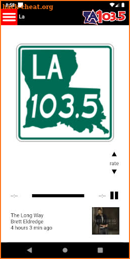 LA 103.5FM screenshot