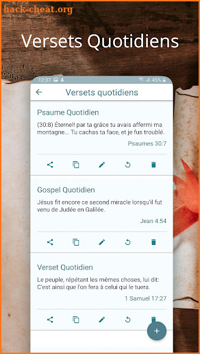 La Bible Louis Segond Français screenshot