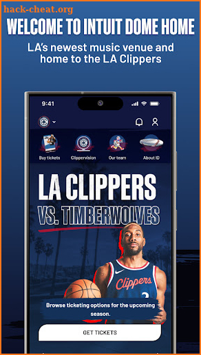 LA Clippers + Intuit Dome screenshot