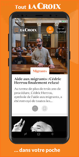 La Croix – Infos, reportages & actualité en direct screenshot