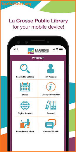 La Crosse Public Library screenshot