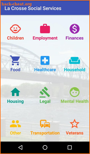 La Crosse Social Services screenshot