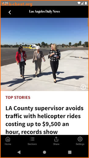 LA Daily News screenshot