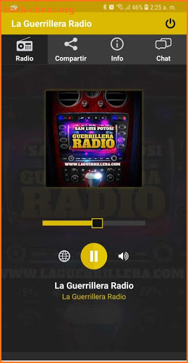 La Guerrillera Radio screenshot