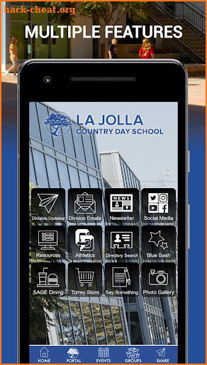 La Jolla Country Day School screenshot