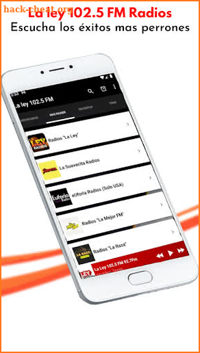La Ley 102.5 FM Radios screenshot