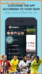 La Liga TV - Official soccer channel in HD screenshot
