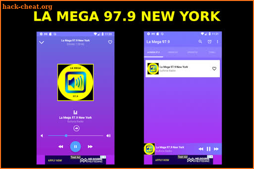LA MEGA 97.9 NEW YORK - LA MEGA 97.9 screenshot