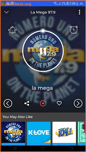 La Mega 97.9 New York Radio Station Online screenshot