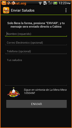 La Mera Mera 1050AM screenshot