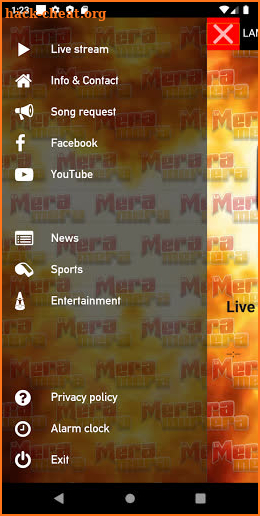 LA MERA MERA RADIO screenshot