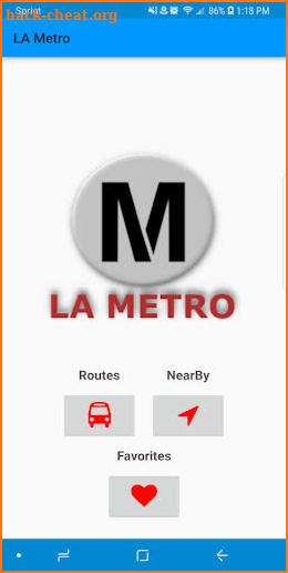 LA Metro screenshot