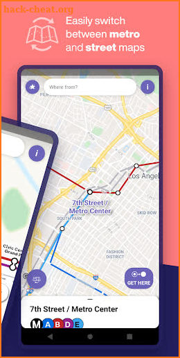 LA Metro - Map & Route Planner screenshot