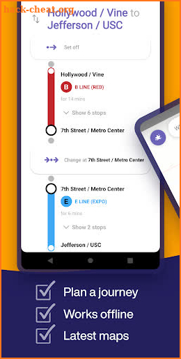 LA Metro - Map & Route Planner screenshot