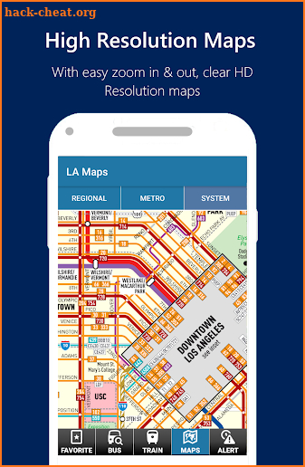 LA Metro Transit (2018): LA Bus and Train Tracker screenshot