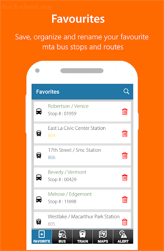 LA Metro Transit (2018): LA Bus and Train Tracker screenshot